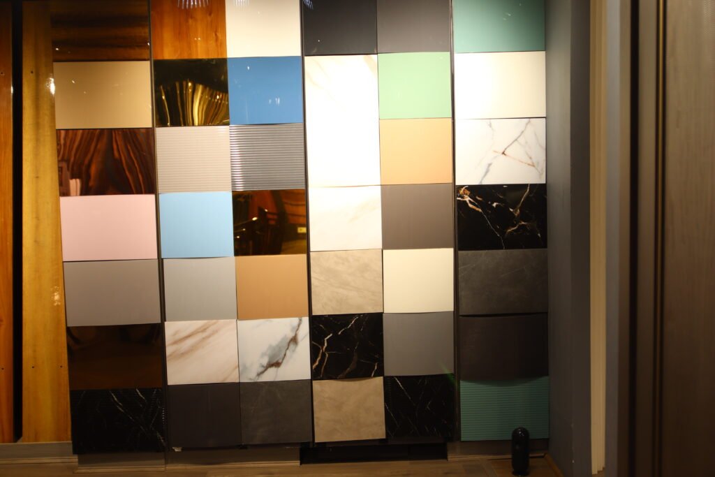 Laminate and designer sheet display, Mittal Timber Traders Gurugram
