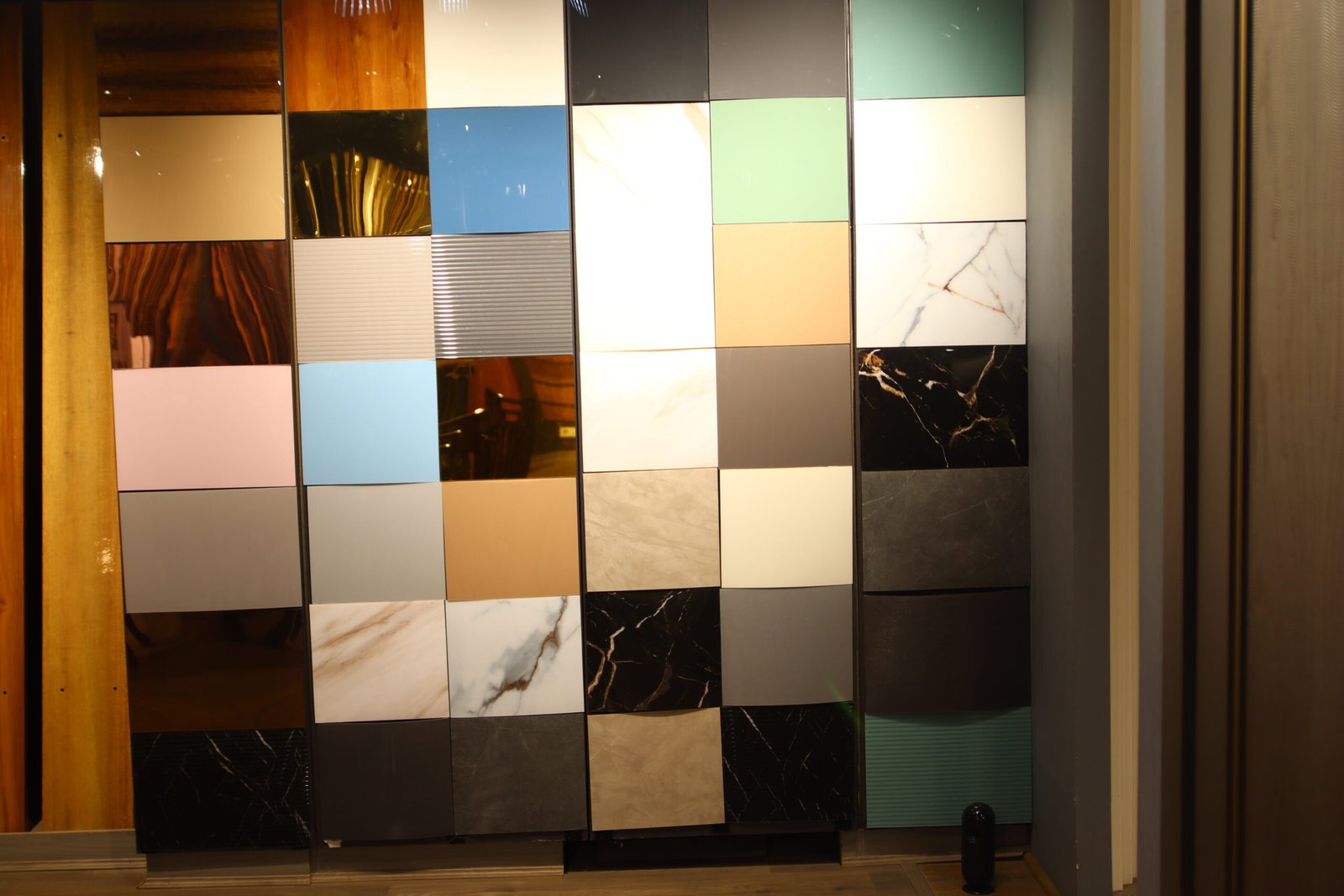 Laminate and designer sheet display, Mittal Timber Traders Gurugram